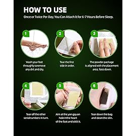 DtMxMan 50 Pack Foot Pads, Natural Cleansing, Promoting Sleeping, Suitable for Daily Relaxation Foot Paches | 50 Pads and 50 Adhesive Sheets