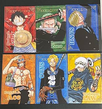 Amazon.co.jp: ワンピース ポートレートカード ルフィ ゾロ サンジ