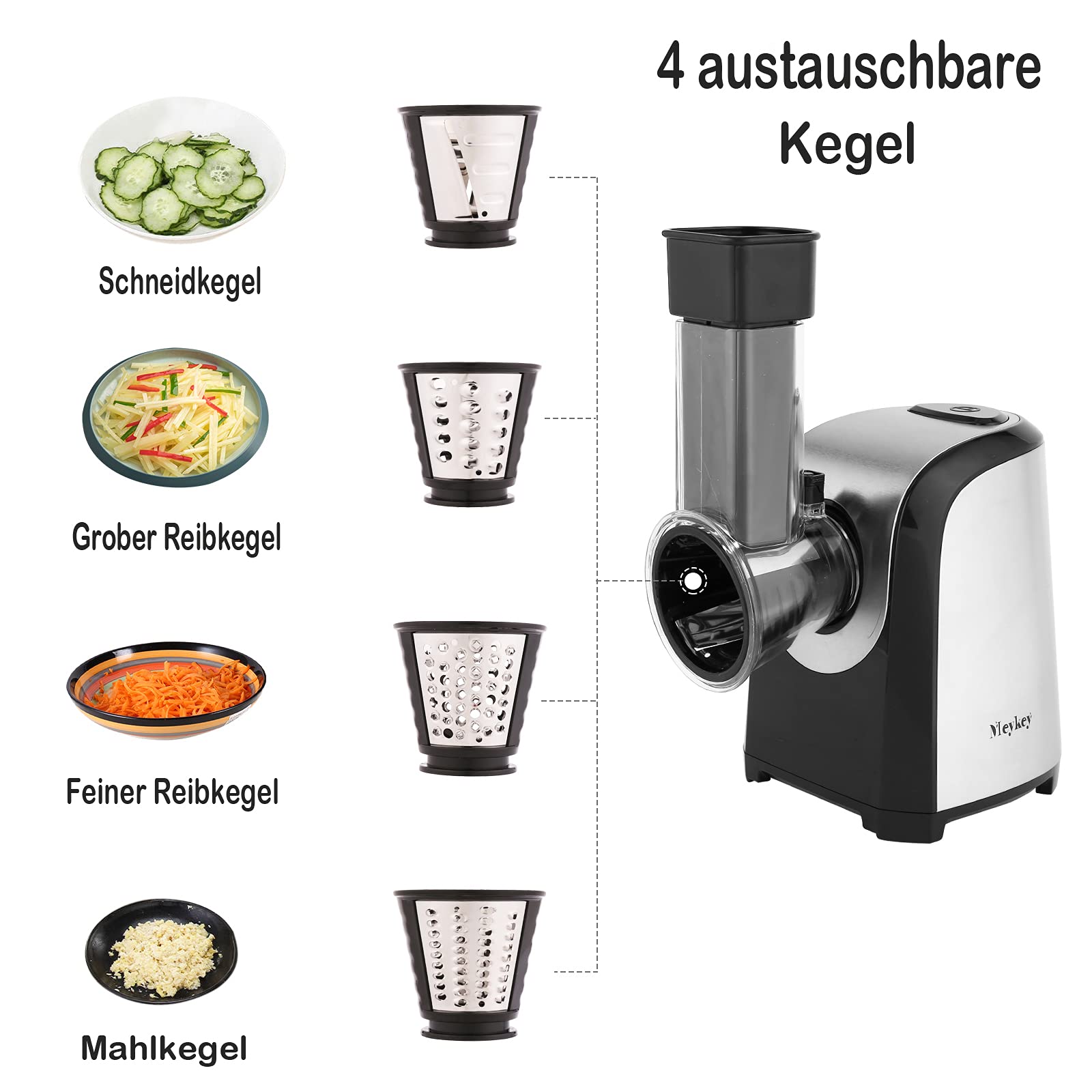 Mandolina Per Verdure Affetta Verdure - Mandolina Professionale Taglia - Foto 4