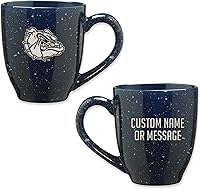 Vista 62 de Rico Industries NCAA UCLA Bruins Royal Blue - Taza de café de cerámica moteada grabada con láser de 16 onzas