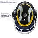 DSC DEFENDER Cricket Helmet for Men & Boys (Adjustable Steel Grill | Back Support Strap | Light Weight | size:Large (Navy) gallery image