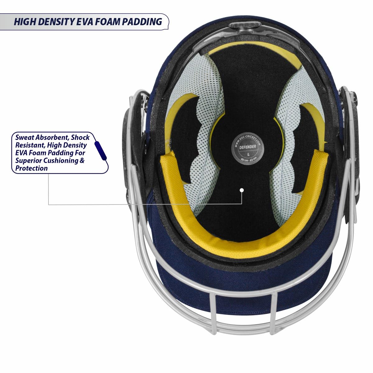 DSC Herren 8904223243768 Helm, Navy Blue, XL