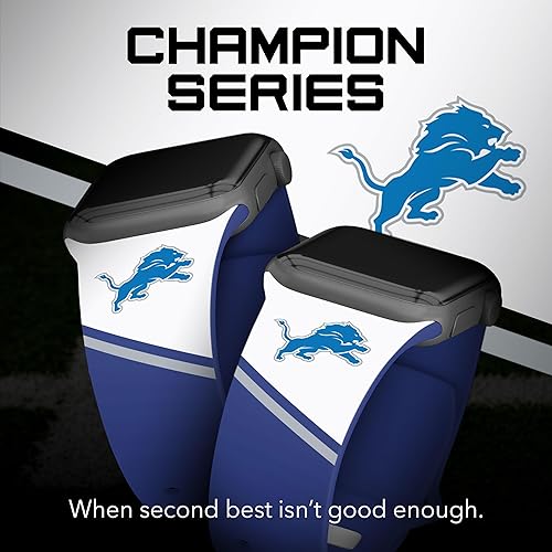 Miniatura 2 de Game Time Detroit Lions HD Champion Series - Correa de reloj compatible con Apple Watch