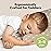 KeaBabies 2-Pack Toddler Pillow 13x18 - Soft Organic Cotton Kids Travel Bed Pillows for Sleeping, School, Nap, Machine Washable, Toddlers 2 to 5, Pillowcase Sold Separately (Pine Tree)