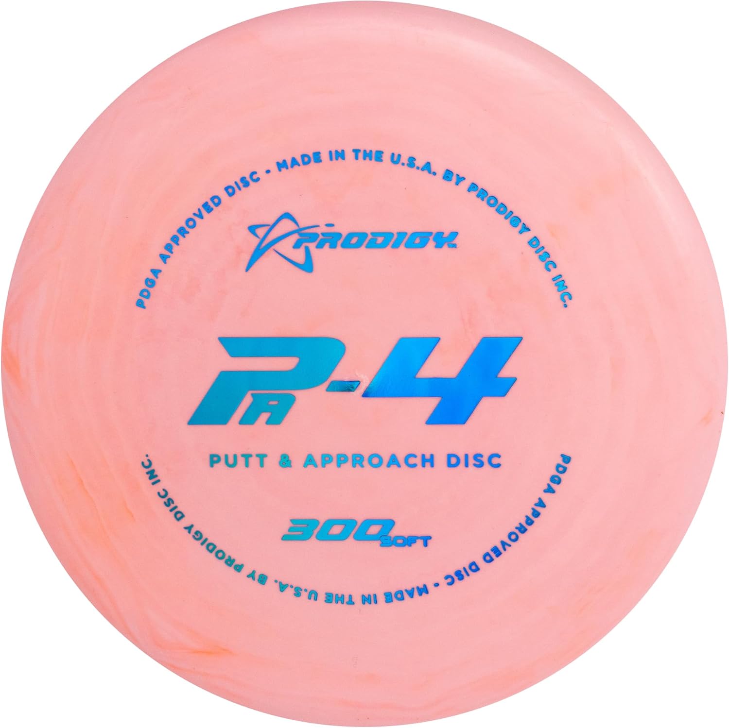 Prodigy Disc 300 Soft PA-4 Disc Golf Putter | Understable Putt & Approach Disc | Great Grip in All Conditions | Straight Flying Putter | Colors May Vary (170-174g)