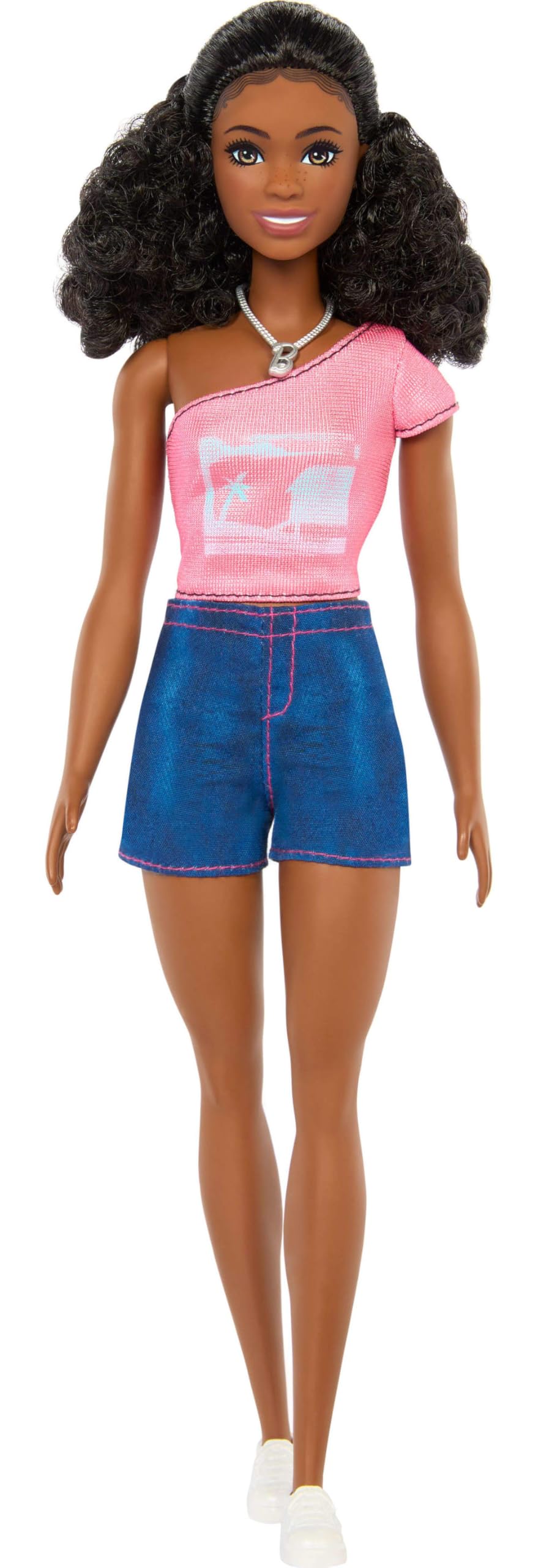 Barbie Mysteries: Beach Detectives Brooklyn Fashion Doll Wearing Removable Signature Outfit with Accessories, Including Necklace, JFV64