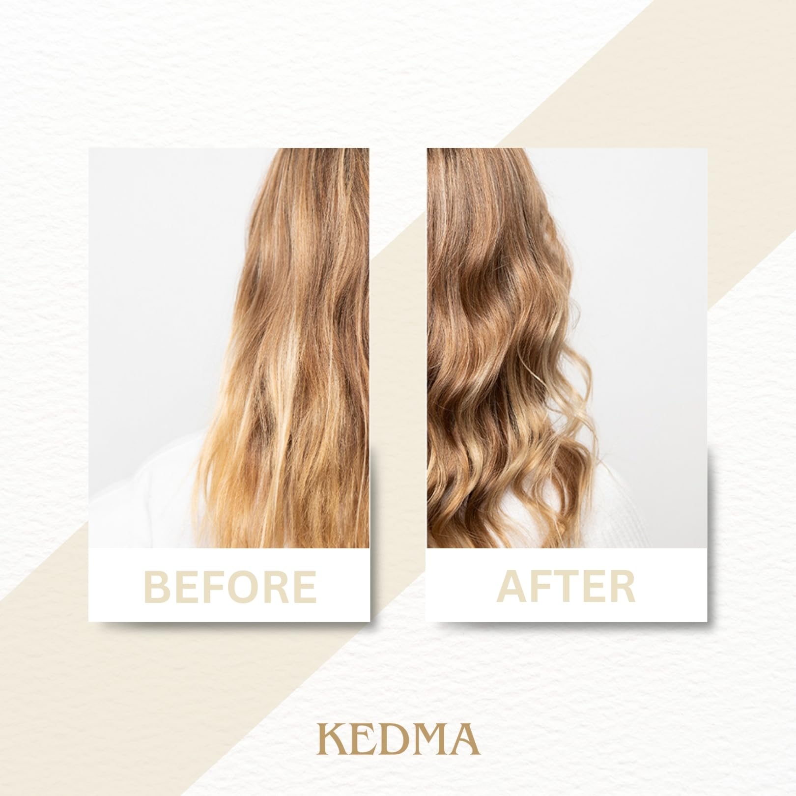 KEDMA - Après-Shampooing Extra Volume au Collagène - 500ml | L’après-shampooing au collagène démêle, nourrit et donne du corps aux cheveux fins ou en manque de volume.