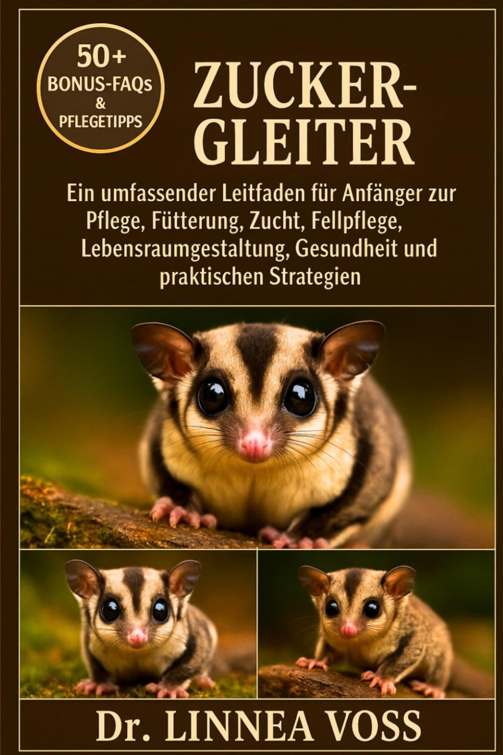 ZUCKERGLEITER: Ein umfassender Leitfaden für Anfänger zur Pflege, Fütterung, Zucht, Fellpflege, Lebensraumgestaltung, Gesundheit und praktischen Strategien