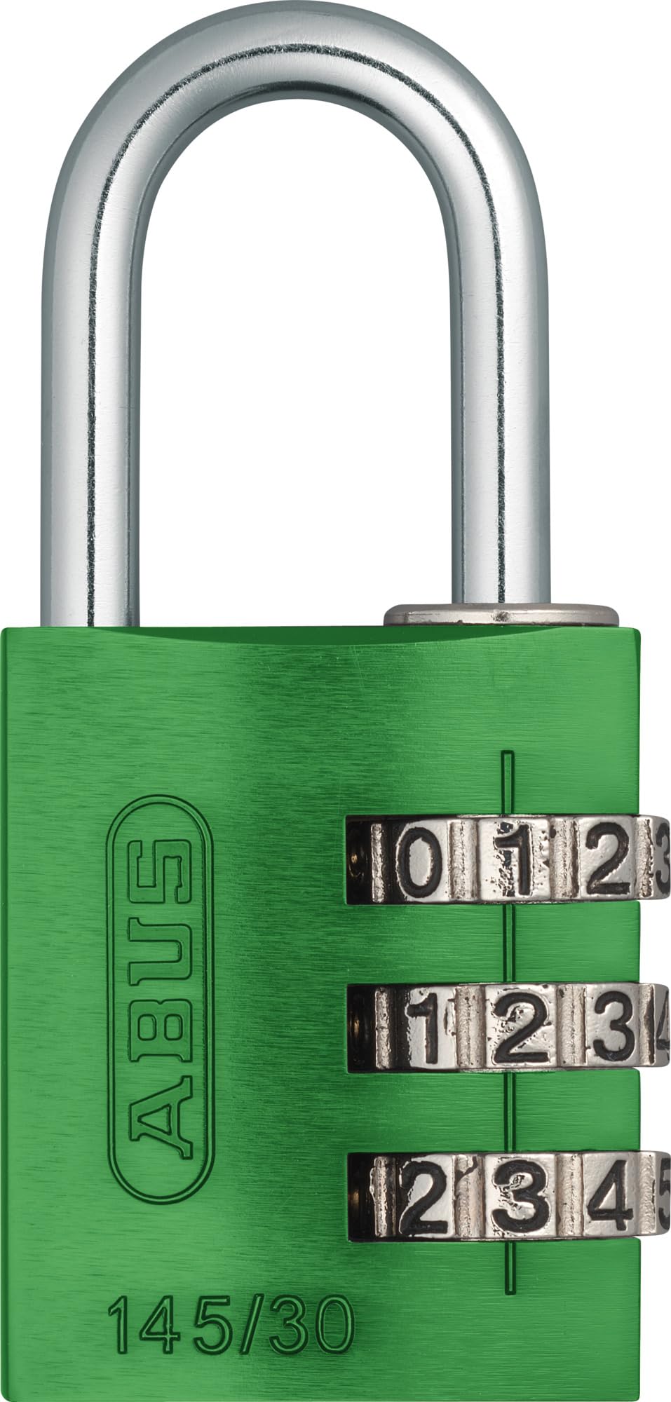 145/30 Non-TSA Combination Lock for Hard Cases, Luggage, Resettable, Green