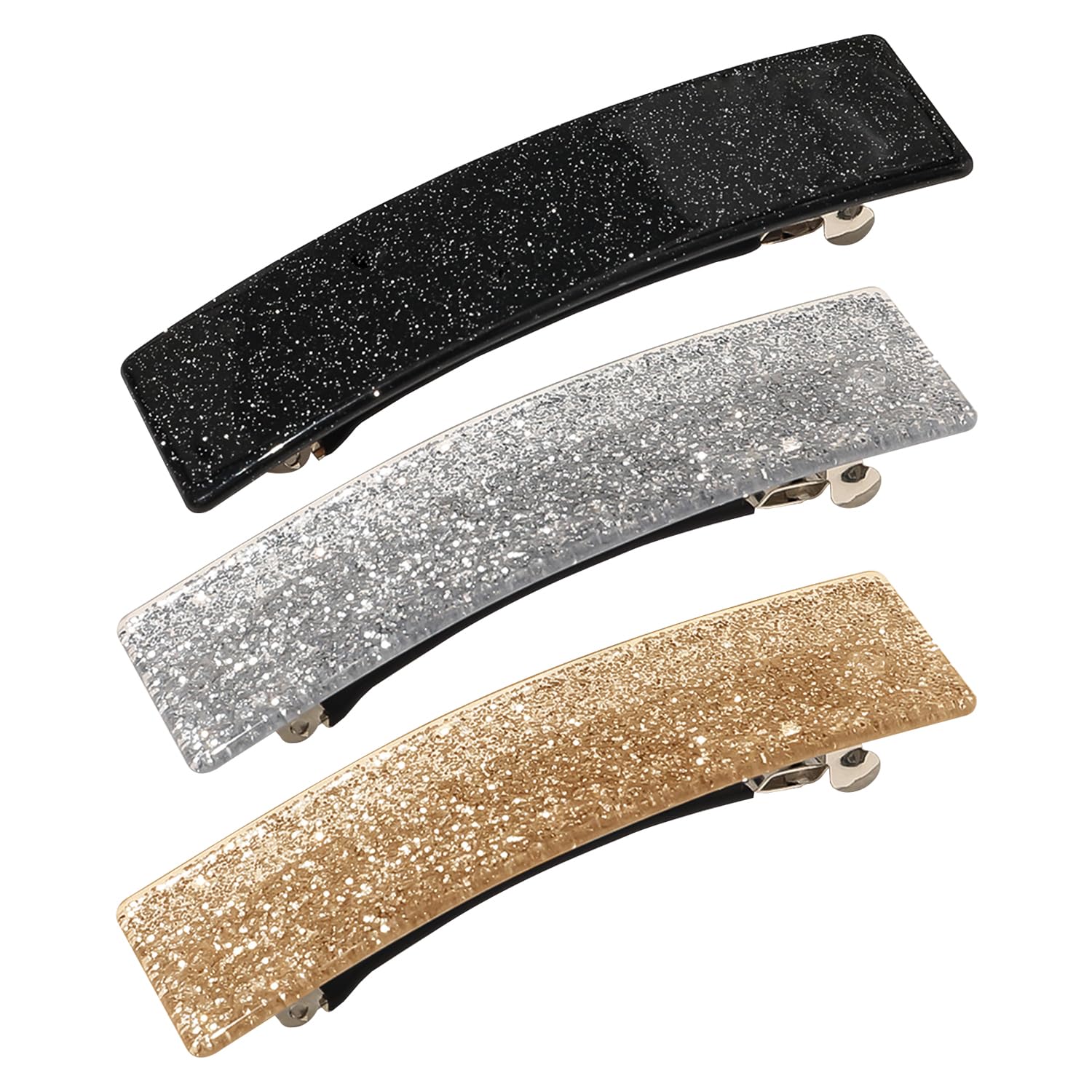 6 Pcs Hair Clips For Women, Shiny Hair Clips, Ele Hair Clips, Fashionable Hair Clips, Hairstyle Decorative Accessories