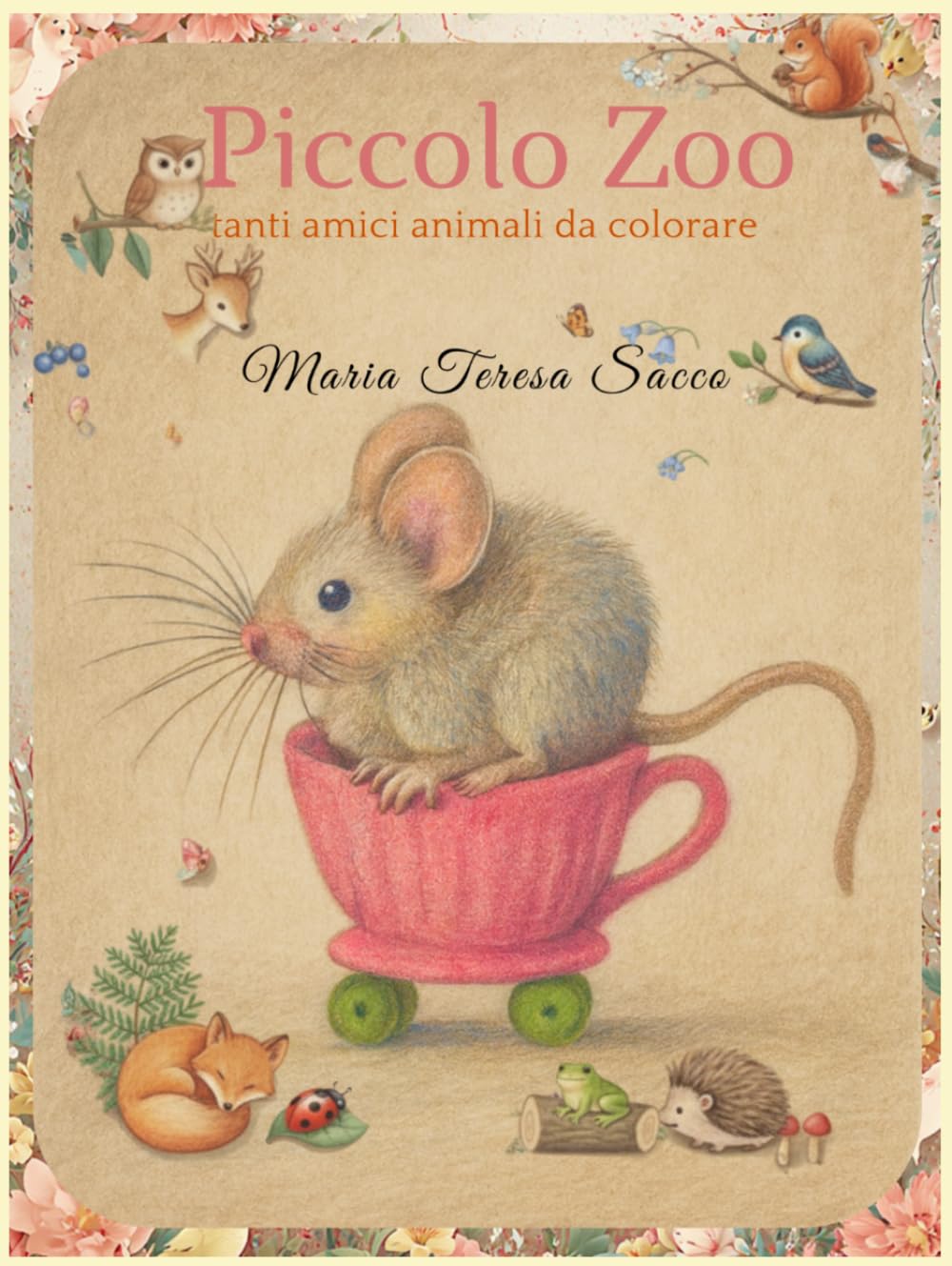 Piccolo Zoo: tanti amici animali da colorare