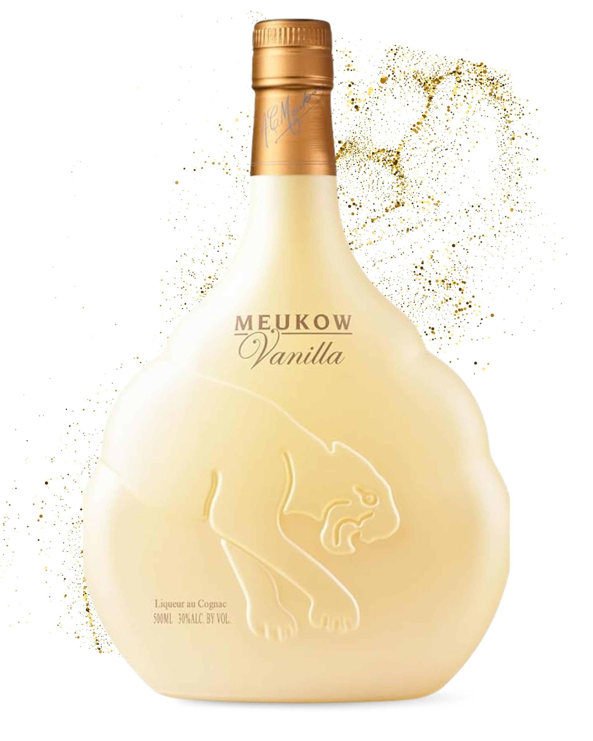 Meukow Vanille Cognac Likör 0,5 Liter 30% Vol.