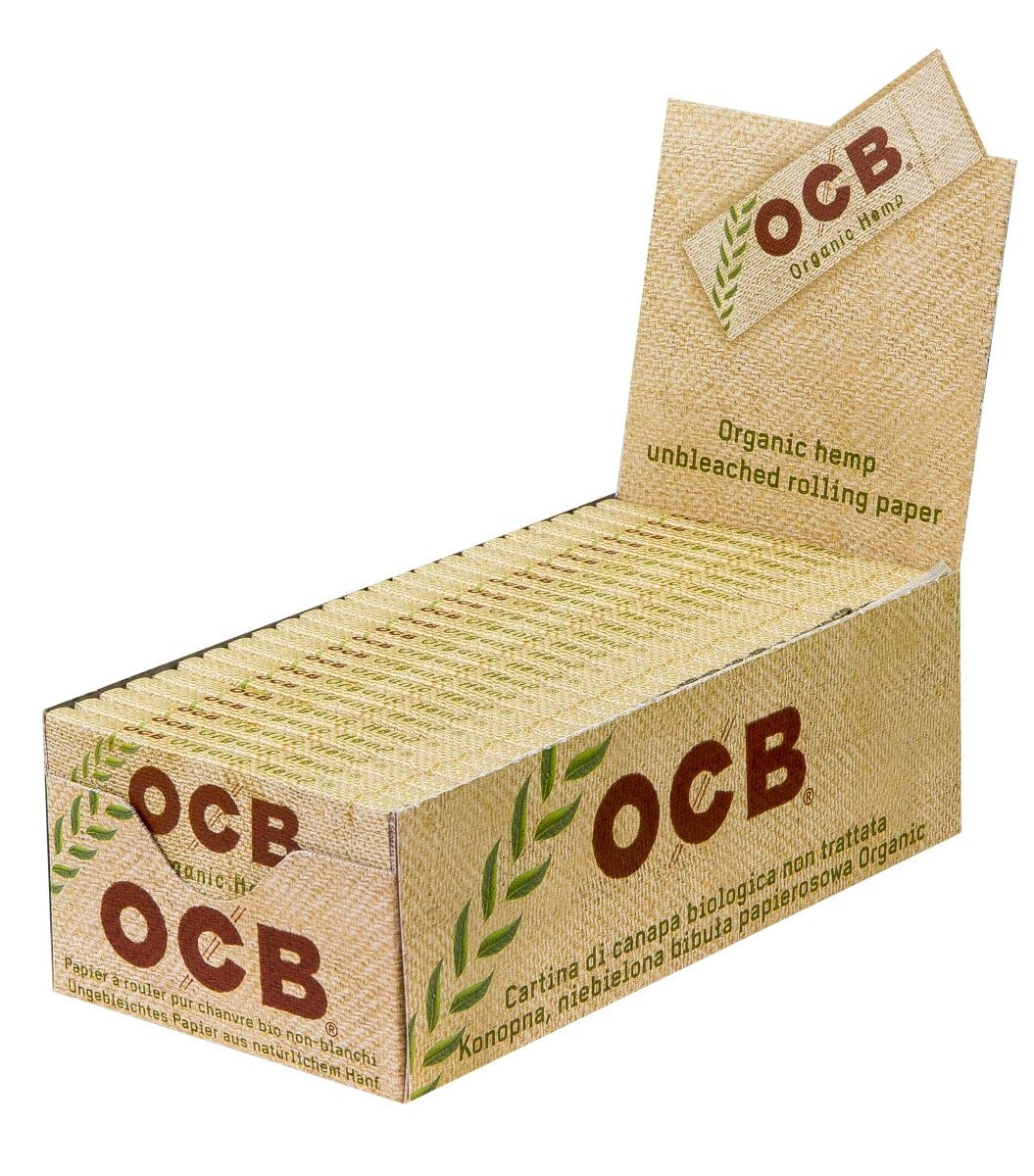 OCB Konopie organiczne 1300, 50 broszur, 50 papierów