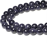 Vista 168 de MJDCB Natural Multicolor Volcanic Lava Stone Round Loose Stone Beads DIY for Jewelry Bracelet Making 15" (6mm, White)