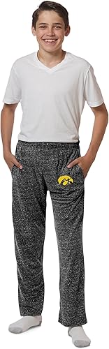Little King NCAA - Pantalones de descanso suaves para niños y niñas