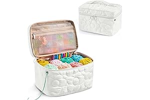 Yarn Storage Organizer & Crochet Accessories Bag - The Ultimate Storage Solution
