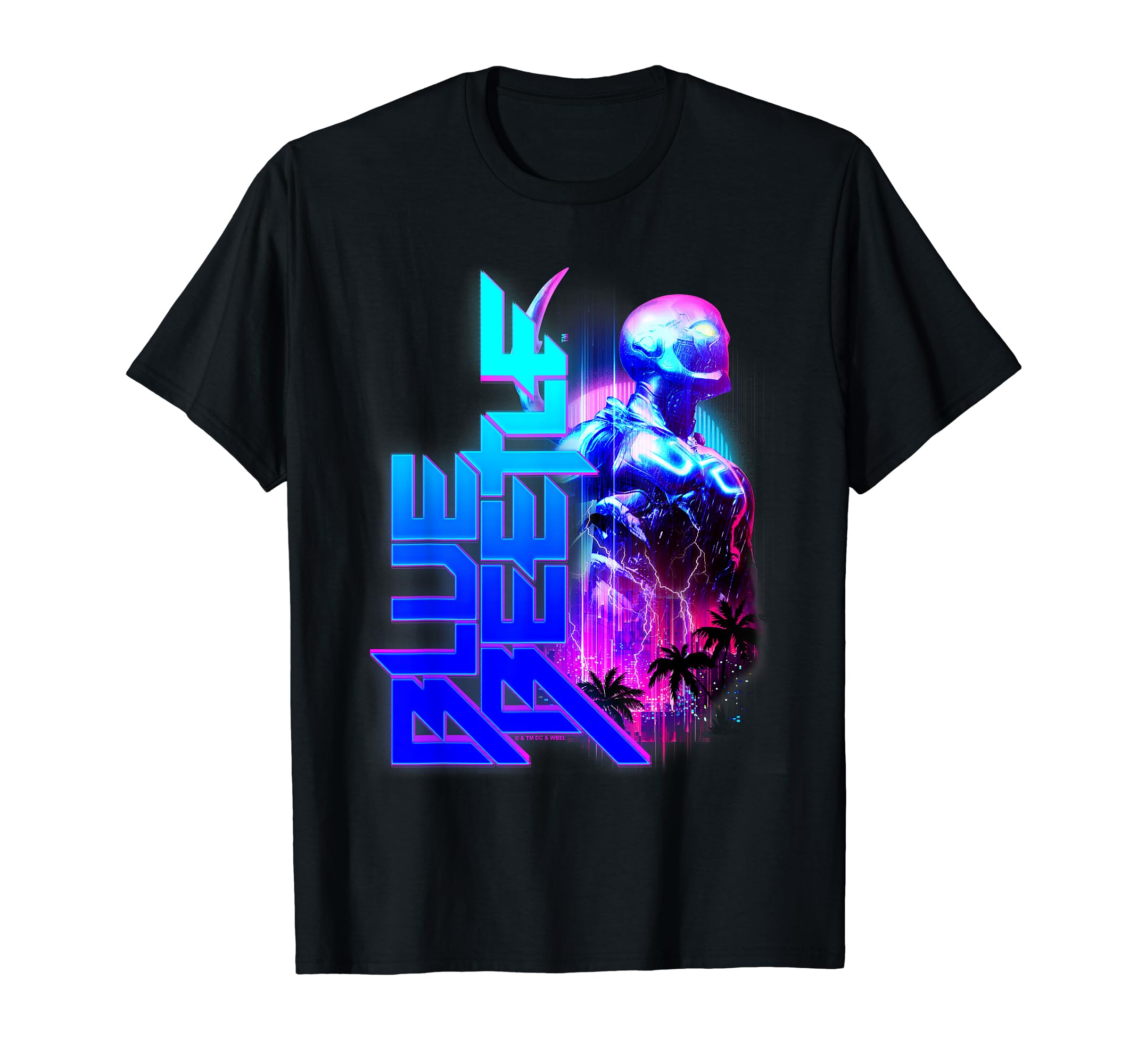 Blue BeetleMovie Lightning T-Shirt