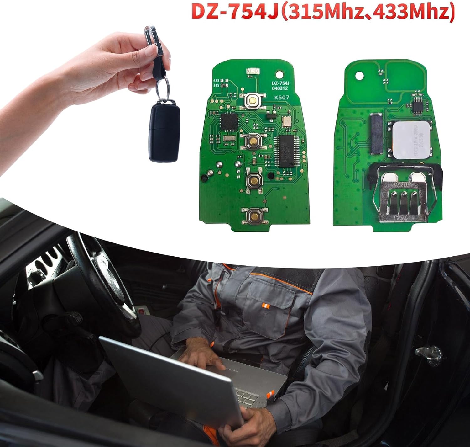 Multiple Frequency 315mhz to 433mhz Coding Board General Vehicle Programmer Board Vehicle Accessories for Car Double Frequency Car Programming Tool