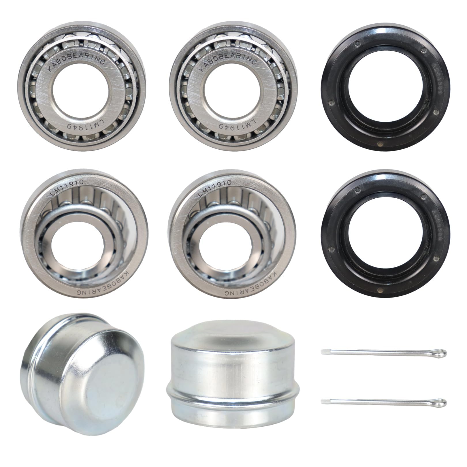 Trailer Wheel Hub Bearings - 2 Set LM11949 -1 Trailer Wheel Hub Bearings - 2 Set LM11949 -1