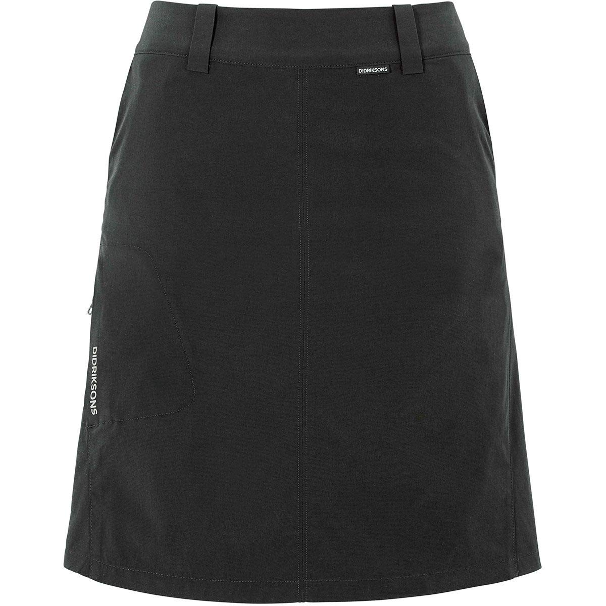 Didriksons Liv - Falda para mujer, color negro, talla 42