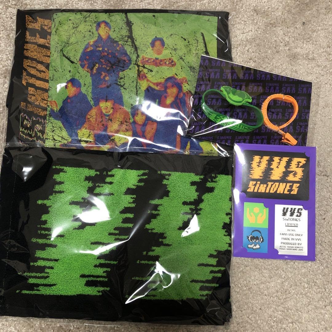 SixTONES VVS Tシャツ/タオルセット