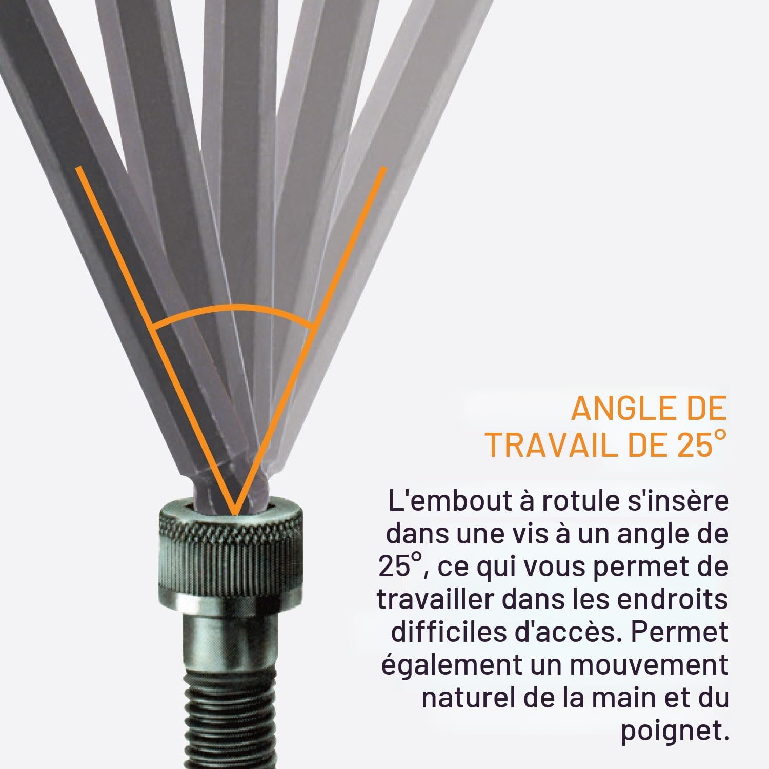 Starrett 13189 Jeu de Clés en T système Métrique