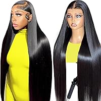 Vista 13 de Pull Go - Pelucas de cabello humano rizado birmano completo de 13x6, sin pegamento, pre despuntadas, pre cortadas, densidad 210, encaje frontal HD