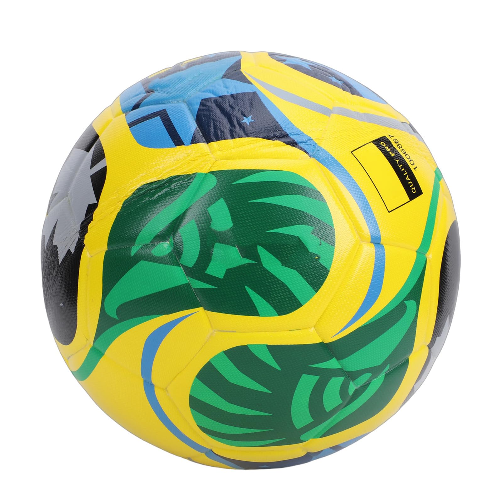 Pallone da Calcio Misura 5, Pallone da Gara Termosaldato, di Dimensioni Ufficiali Premium con Camera d'aria Rinforzata, Ideale per Allenamento, Gioco Competitivo e Tutti i Livelli di abilità