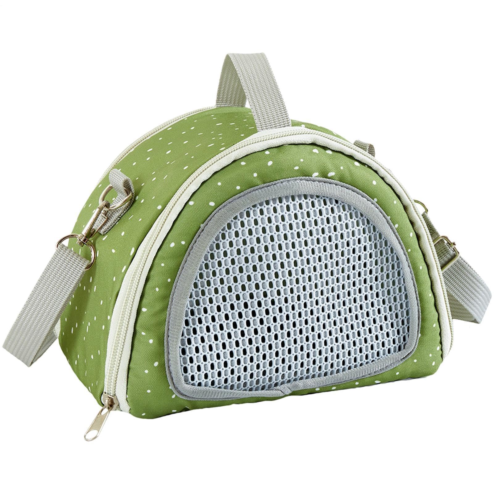 Hamster Carry Bag – Portable Travel Cage for Pets | Lightweight Oxford 300D Case | Breathable Hand Bag for Small Ańimaux, Comfortable, Tortoise, Bird, Dog, Cat