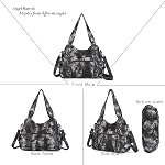 Angel Barcelo Large Purses for Women Soft PU Leather Hobo Bag for Women Shoulder Bag