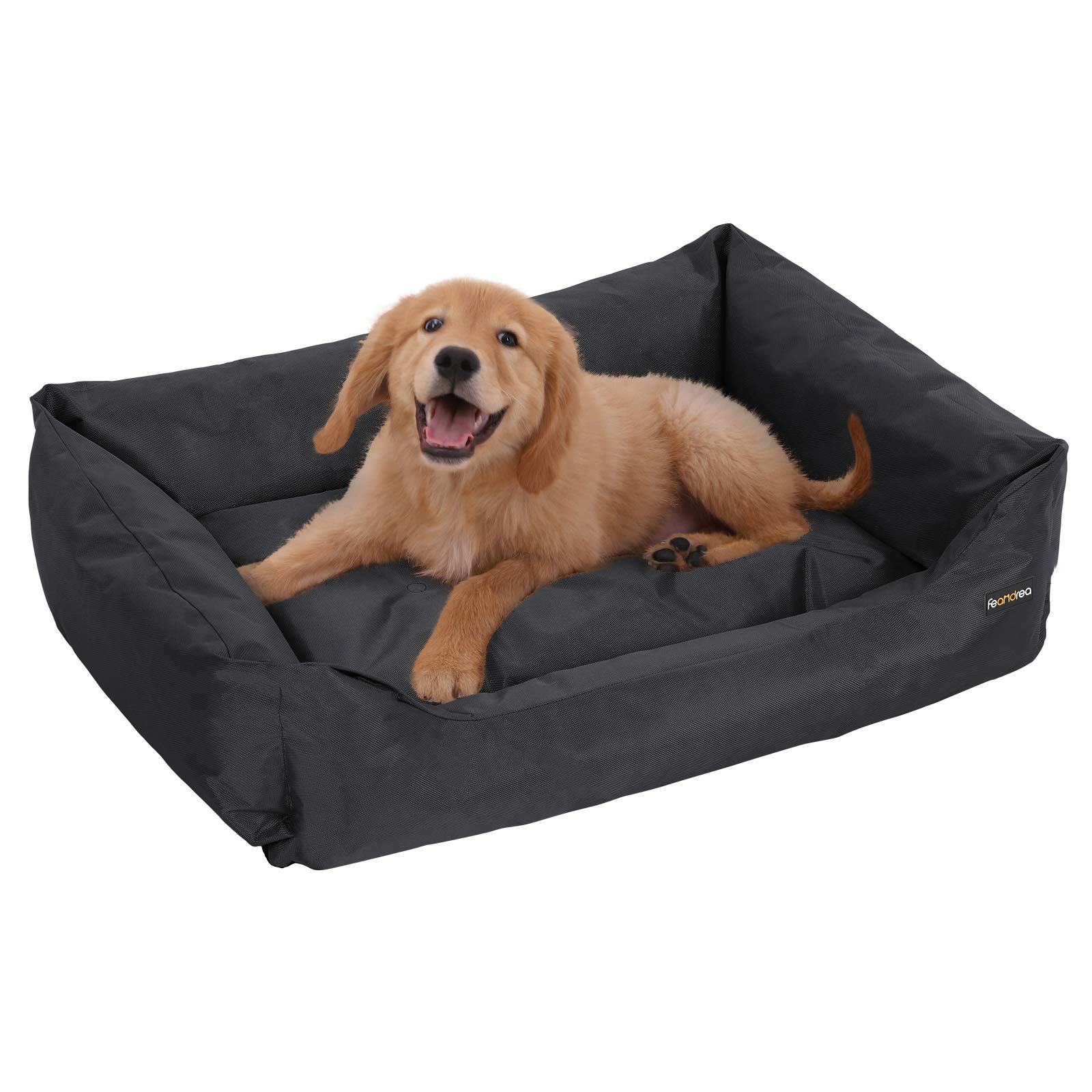 Feandrea Luxus Hundebett, XL, Hundekissen, aus Oxford-Gewebe, unten mit einem Anti-Rutschboden, 100 x 70 cm PGW28H