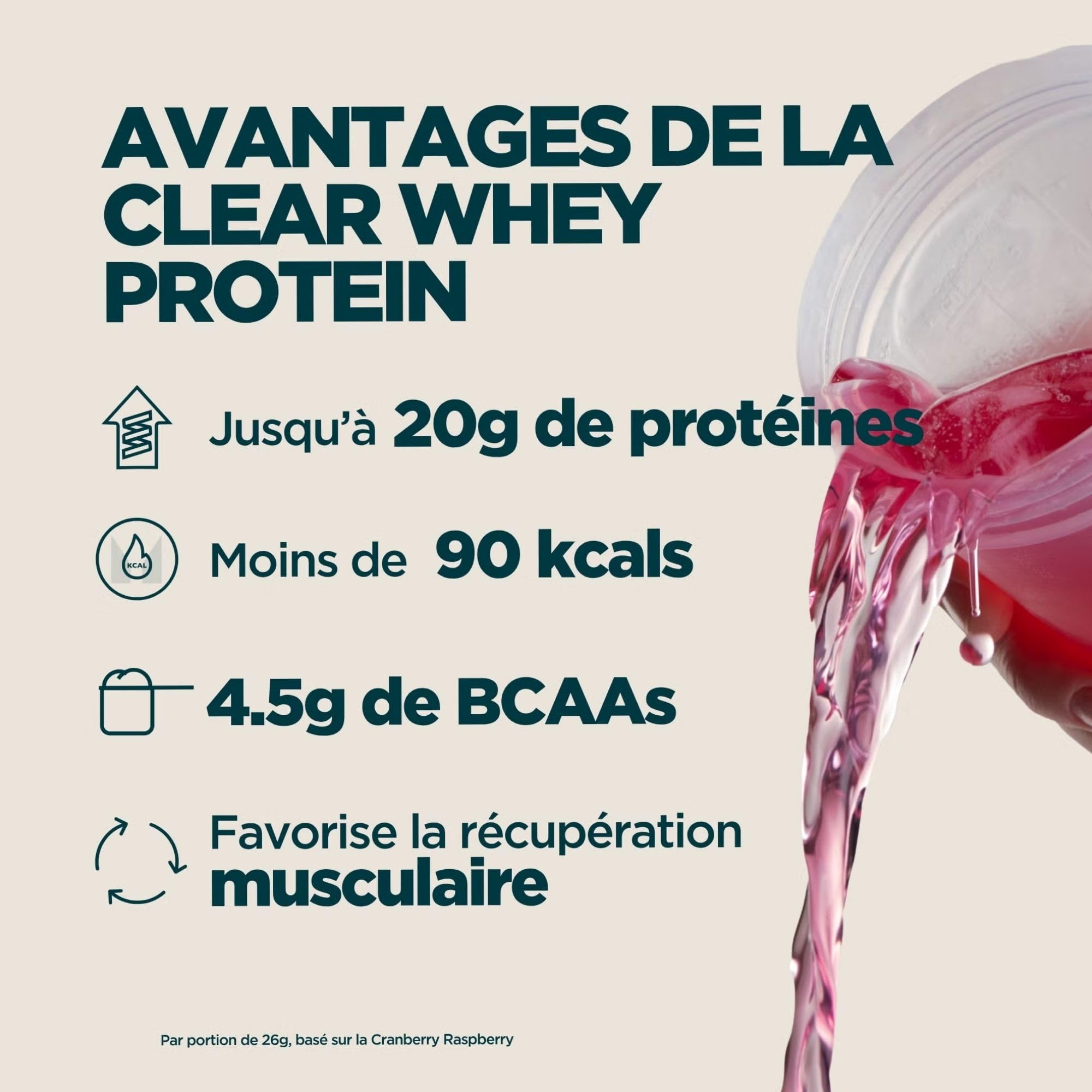 MyProtein Clear Whey isolate Orange Mango 500g