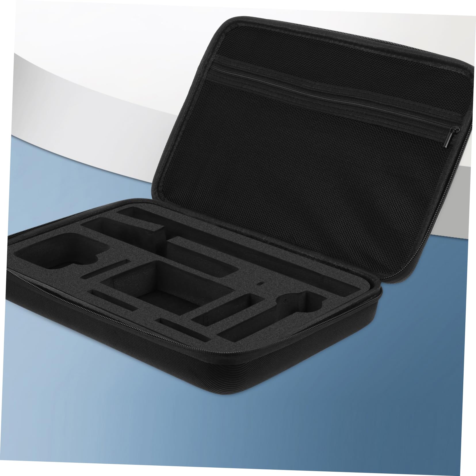 Borsa per Action Camera Supporto per Fotocamera Custodia Rigida per Trasporto di Fotocamera in Oxford Doppio e Cuscinetto Interno in Eva