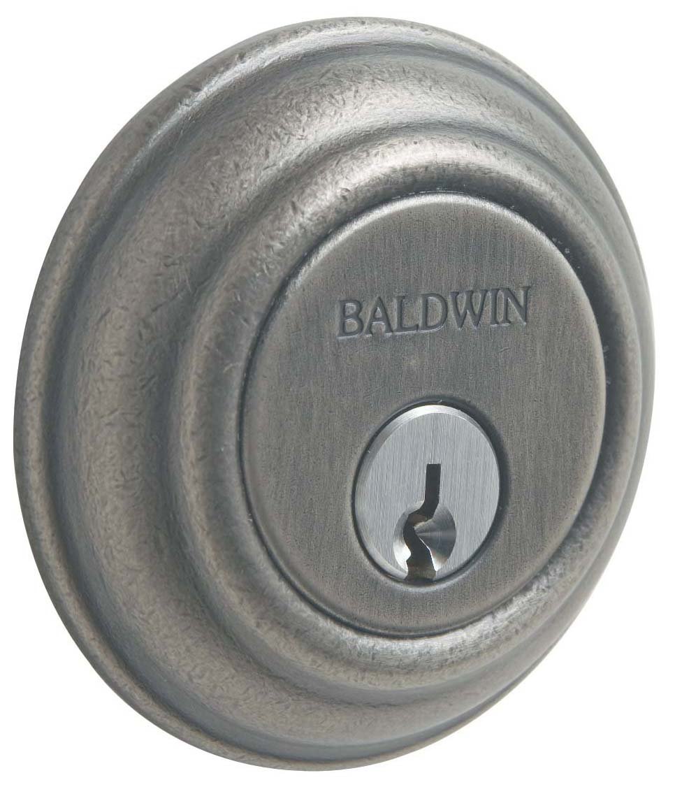 Baldwin 8213.452 Tahoe Deadbolt Entrance Lock Distressed Antique Nickel
