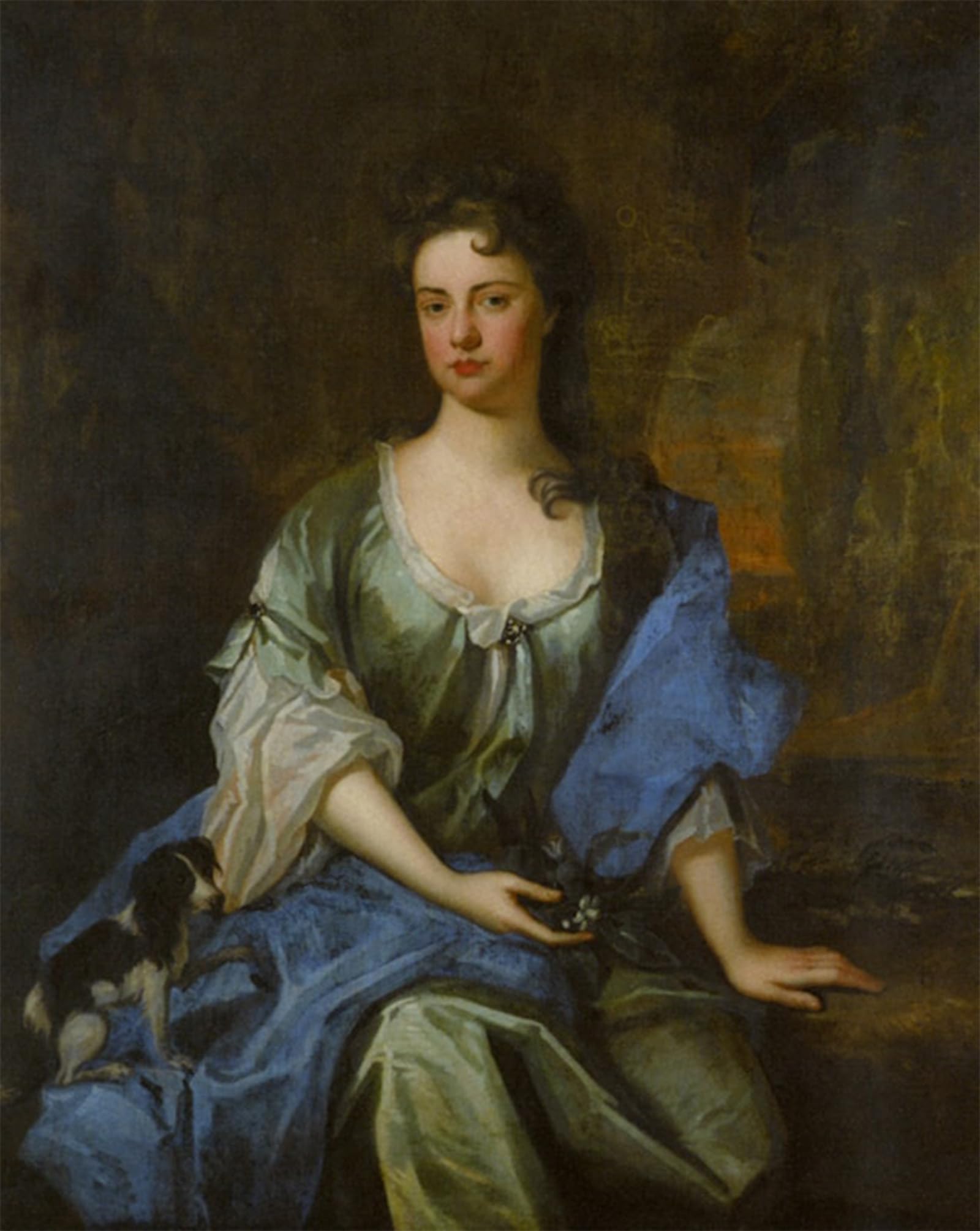 POSTERIIk Vintage Art Print Images Pictures Print Portrait of Joane Wife of Arthur by Godfrey Kneller Modern Colour Posters for Office Home Decor 60x90cm