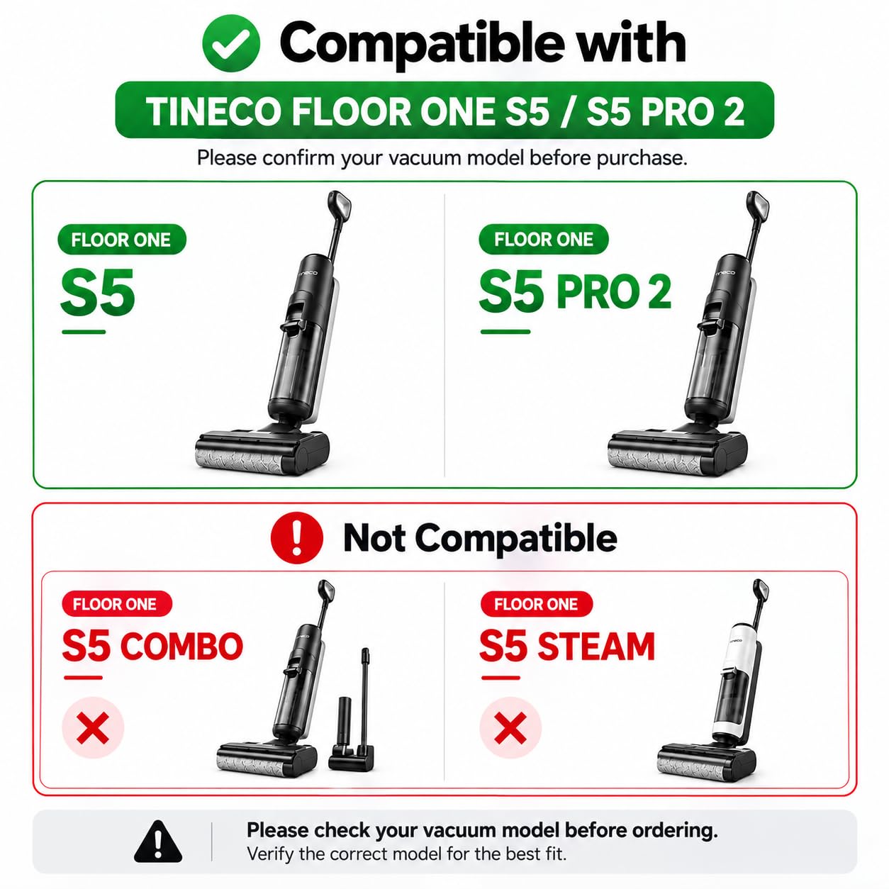 Tineco S5 Brush Roll & HEPA Filter Kit - FREE SHIPPING -2