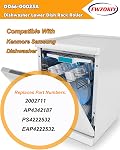 8 Pack DD66-00023A Dishwasher Wheels Lower Rack Basket Rollers Replacement for Samsung Dishwasher Wheels Replaces 2002711 PS4222532 AP4342187 EAP4222532