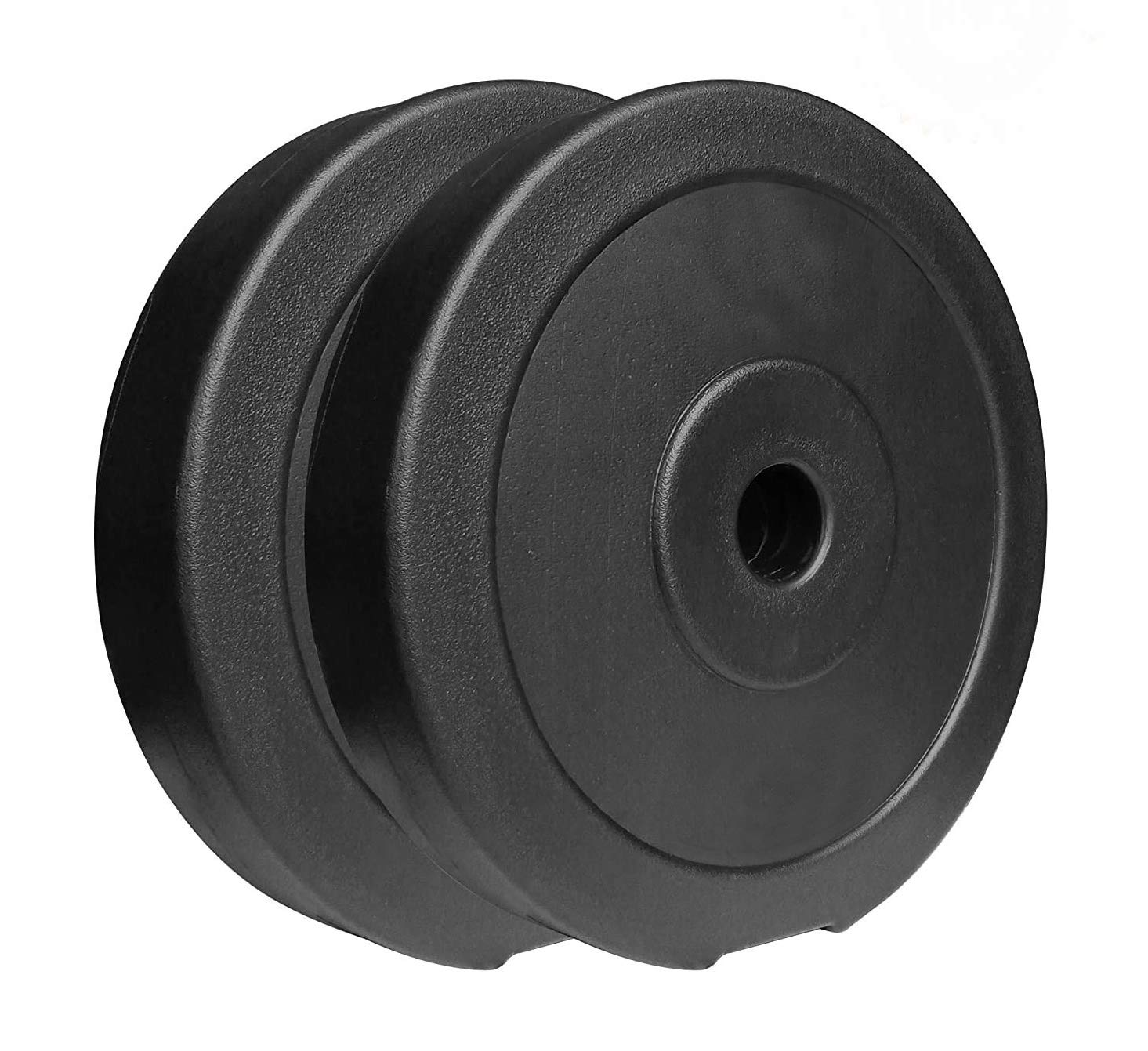 SIMRAN SPORTS 10KG (5KG x 2) Adjustable PVC Dumbbell Weight Plate Set – Heavy-Duty Home Gym Equipment for Men & Women | Durable & Easy-to-Use Plates for Strength Training & Fitness Workouts