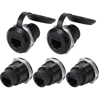 PENGLIN RJ45 CAT6 Installation Connector Cat6 8P8C Ethernet LAN Coupler