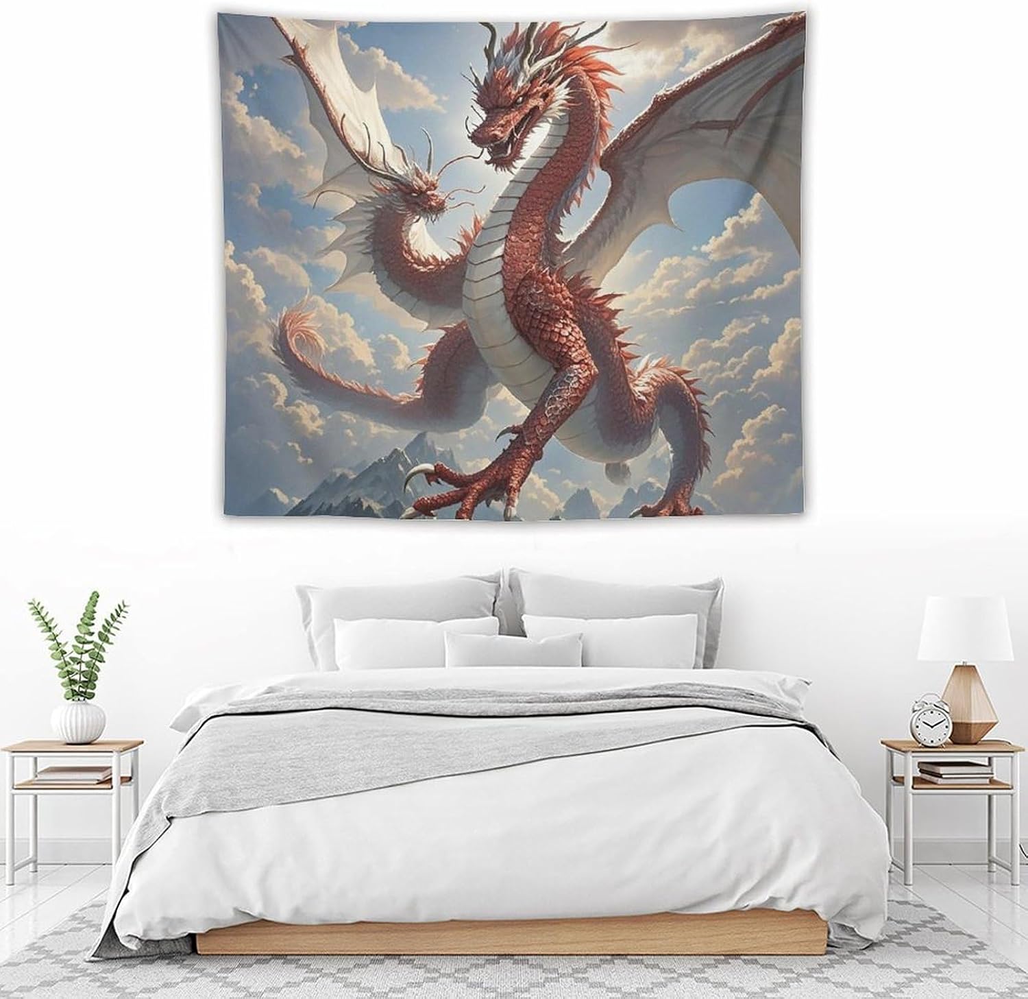 Tapestry Wide Wall Art Hanging Tapestries Lightweight Art Wall Blanket image 5