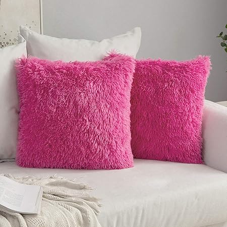 dark pink pillows