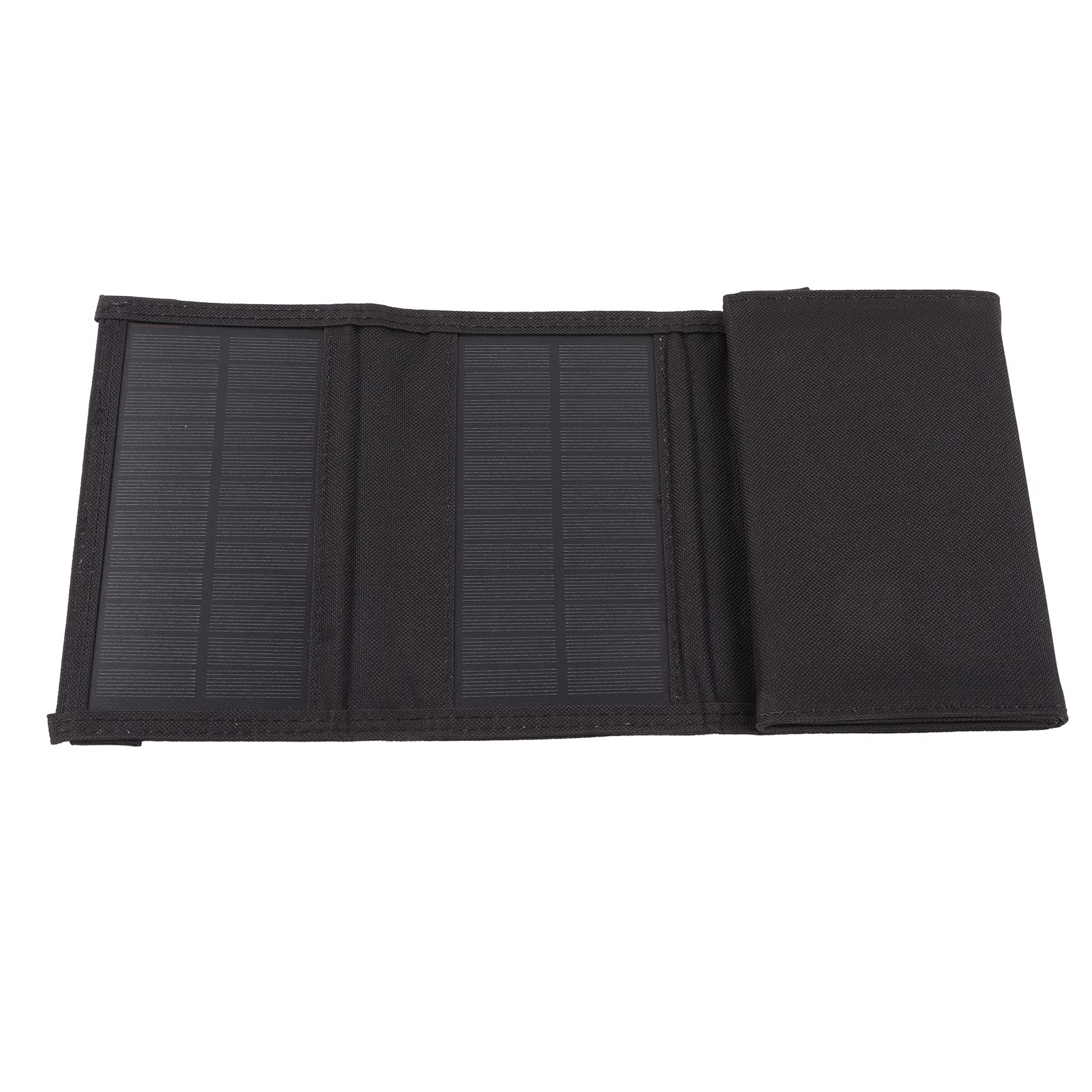Srliya Pannello Solare Portatile 15 W Efficiente Pieghevole Fotovoltaico Monocristallino Ricarica per Avventure All'aria Aperta in