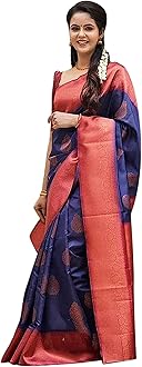 Shiv Textiles Women's Banarasi Silk Saree