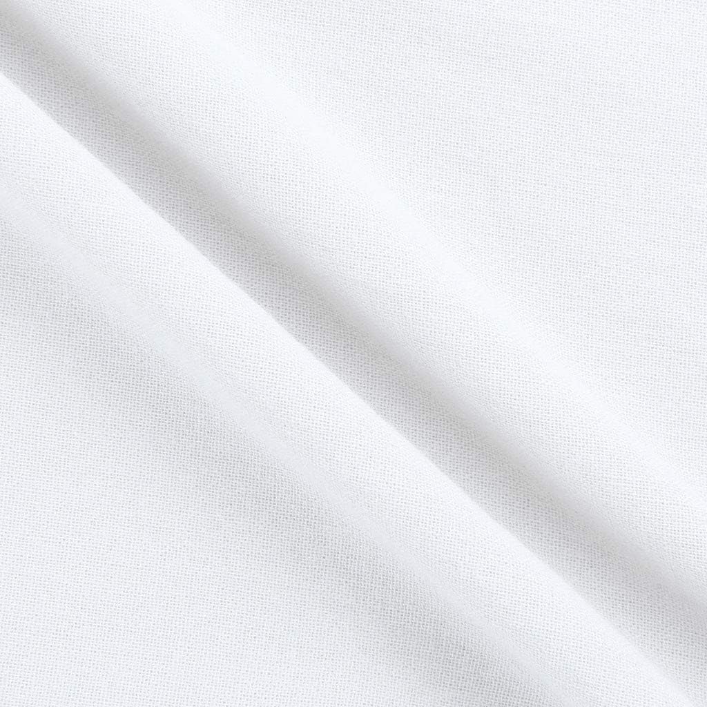 BEIBEIA Linen Pants for WomenCotton Linen Elastic Waist Drawstring Long Casual Wide Leg Pants Lightweight Beach Trousers at  Women’s Clothing store