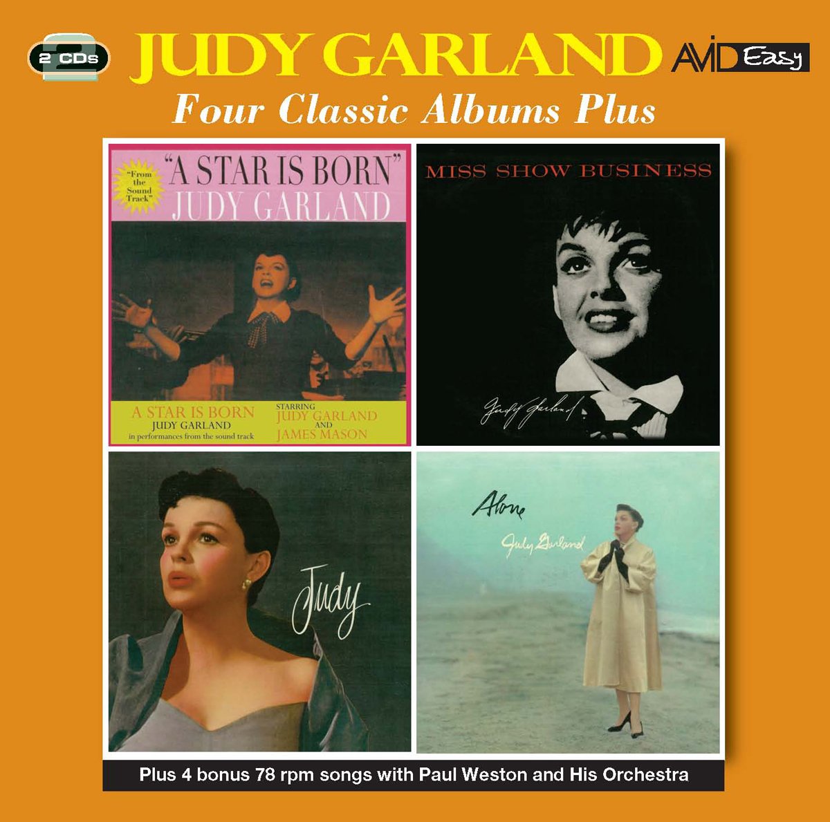 Judy Garland: Four Classic Albums Plus
