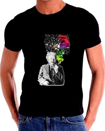 albert einstein smoking shirt