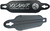 Vista 3 de Yocaher Patinetas de aluminio doradas o negras para patinetas largas solamente o tabla larga completa, para niños, niñas, adolescentes y adultos
