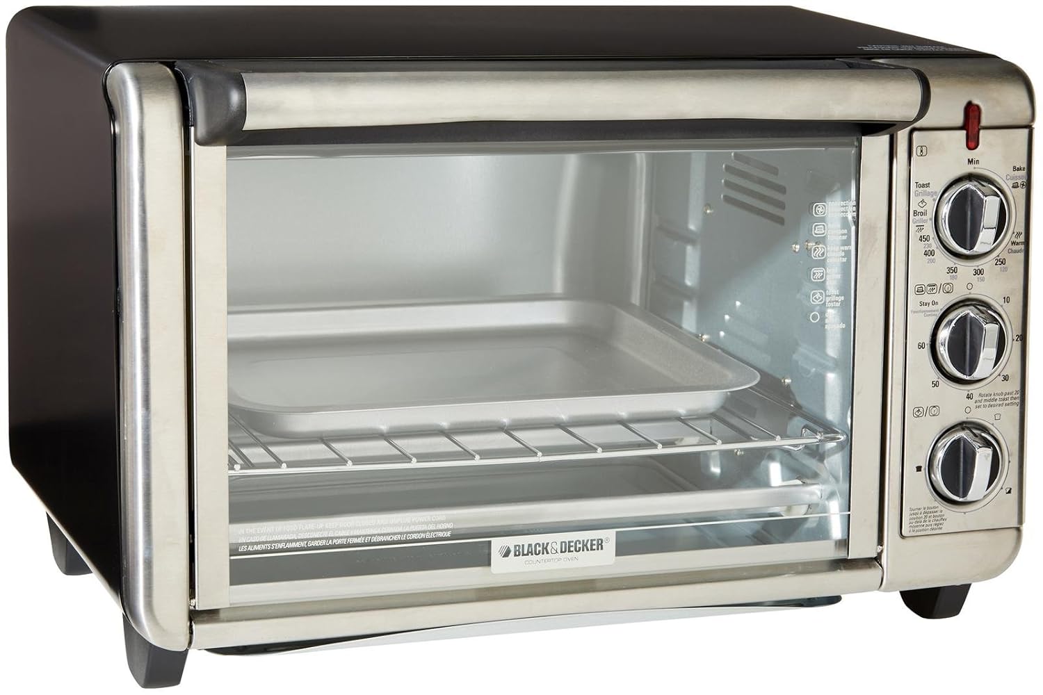 Buy BLACK+DECKER TO3230SBD 6Slice Counter Top Convection Oven, Silver