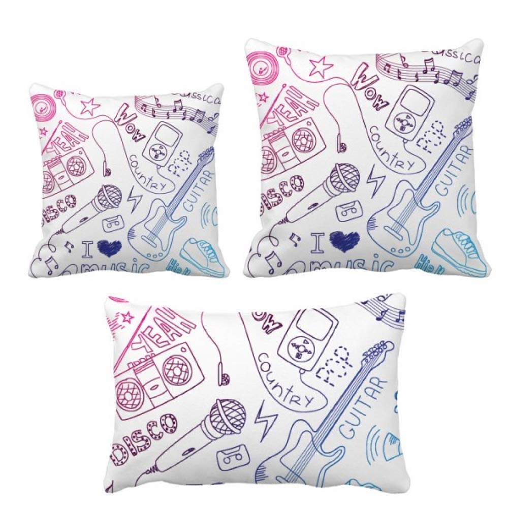 Coussin musical solution décoration salon fade ensemble de coussins confort
