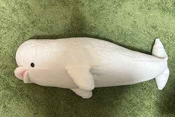 八景島シーパラダイス　シロイルカ　抱き枕　巨大ぬいぐるみ　全長約130センチ 八景島シーパラダイス シロイルカ ぬいぐるみ 抱き枕